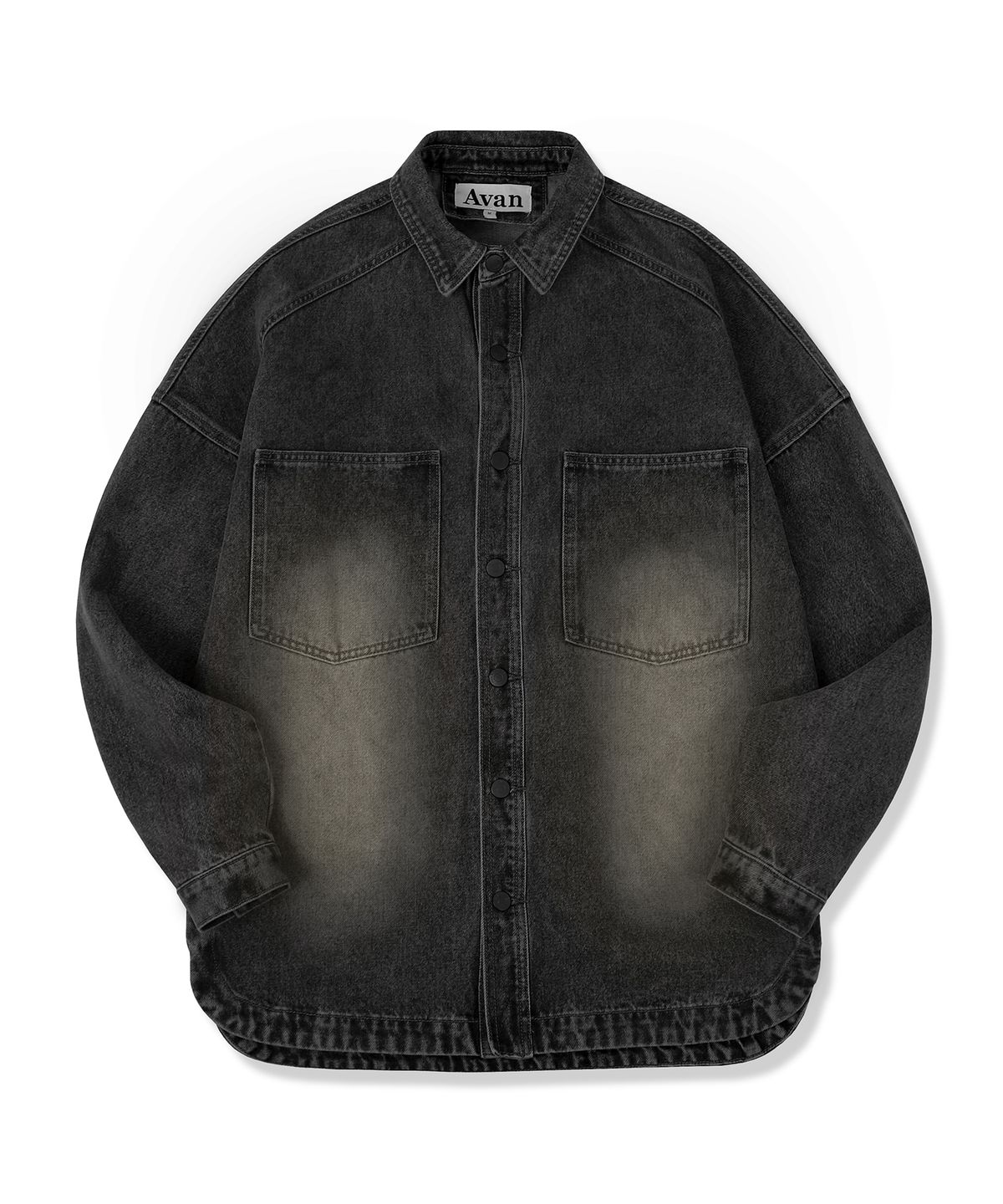 어반드레스(AVANDRESS) Buko Pocket Denim Shirt DEEP BLUE