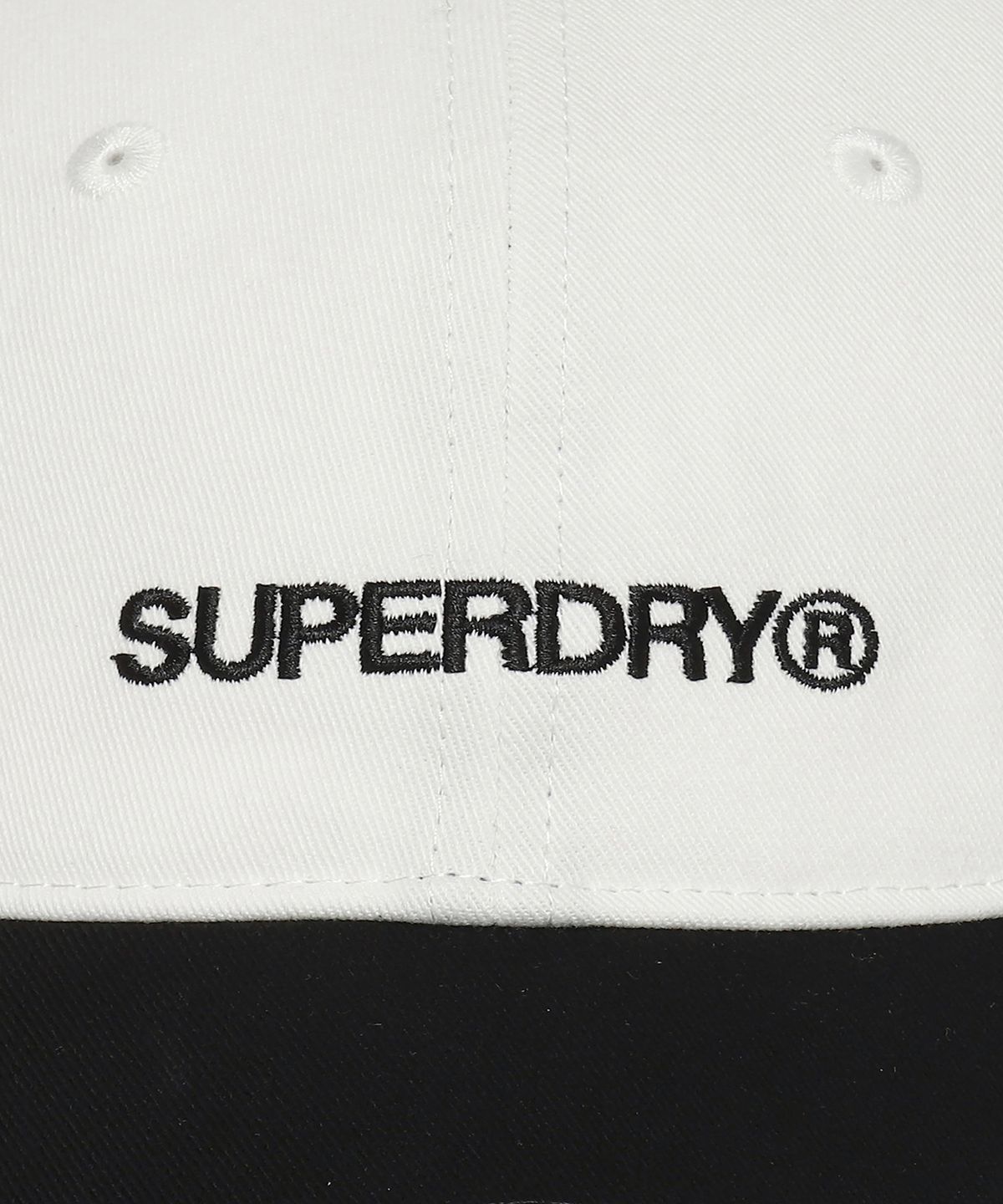 슈퍼드라이(SUPERDRY) 베이직 투톤 볼캡 블랙