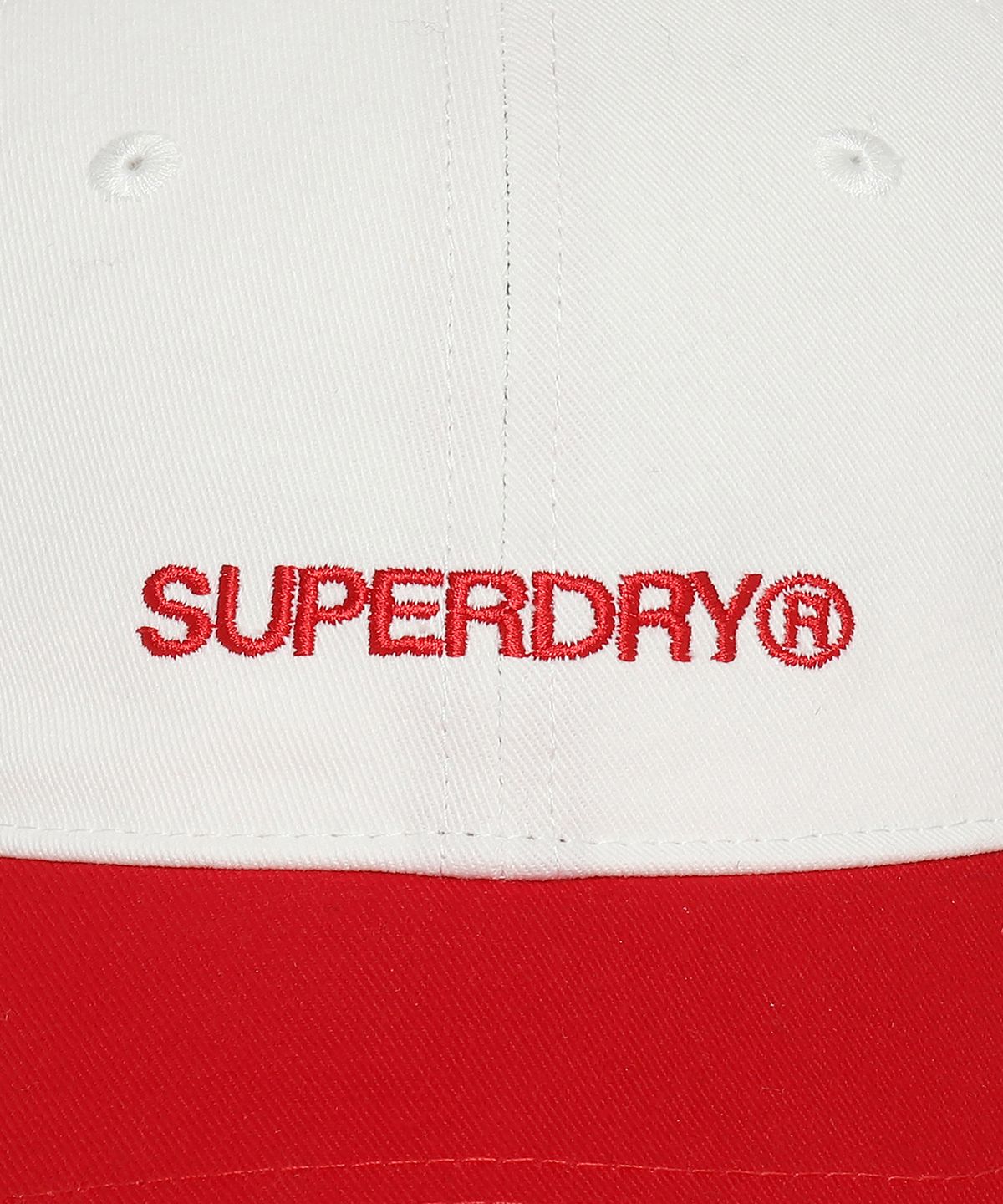 슈퍼드라이(SUPERDRY) 베이직 투톤 볼캡 레드