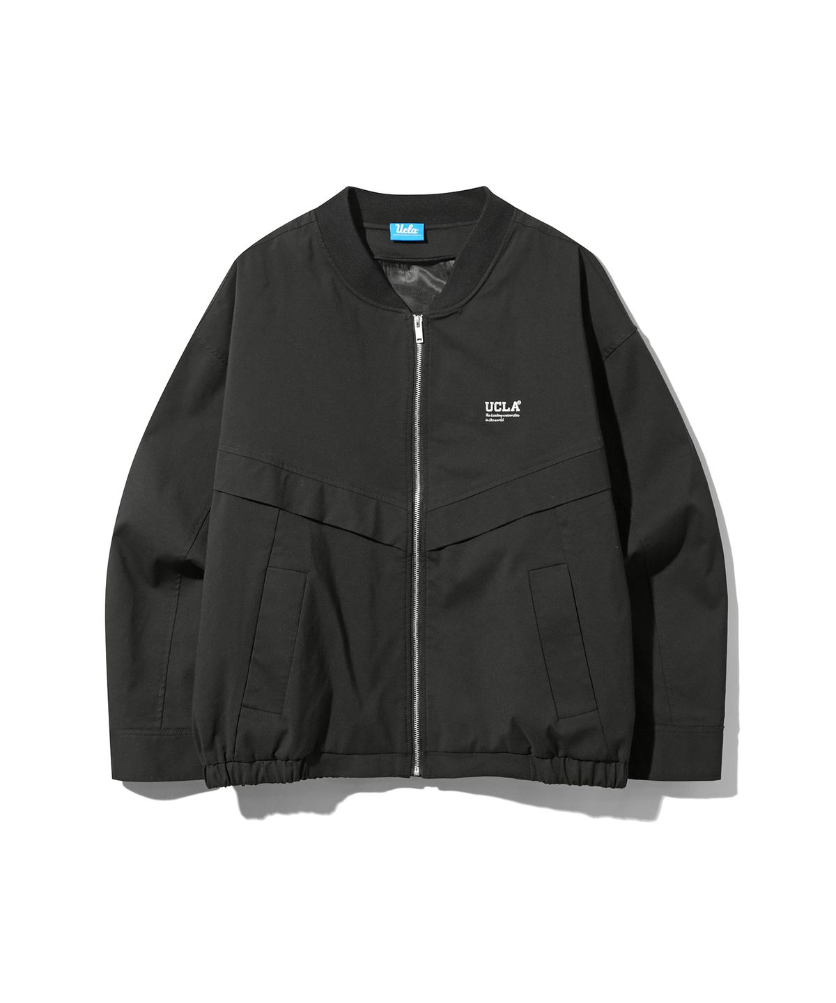 유씨엘에이(UCLA) 남녀공용 후디디태처블 MA-1 재킷[BLACK](UB1UJ80)