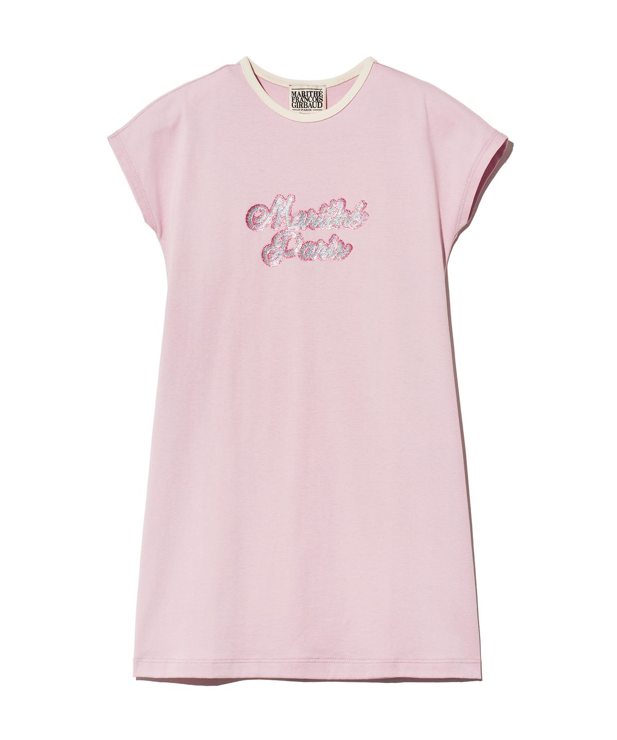 마리떼 키즈(MARITHÉ KIDS) KIDS W SHORT SLEEVE ONEPIECE gray pink