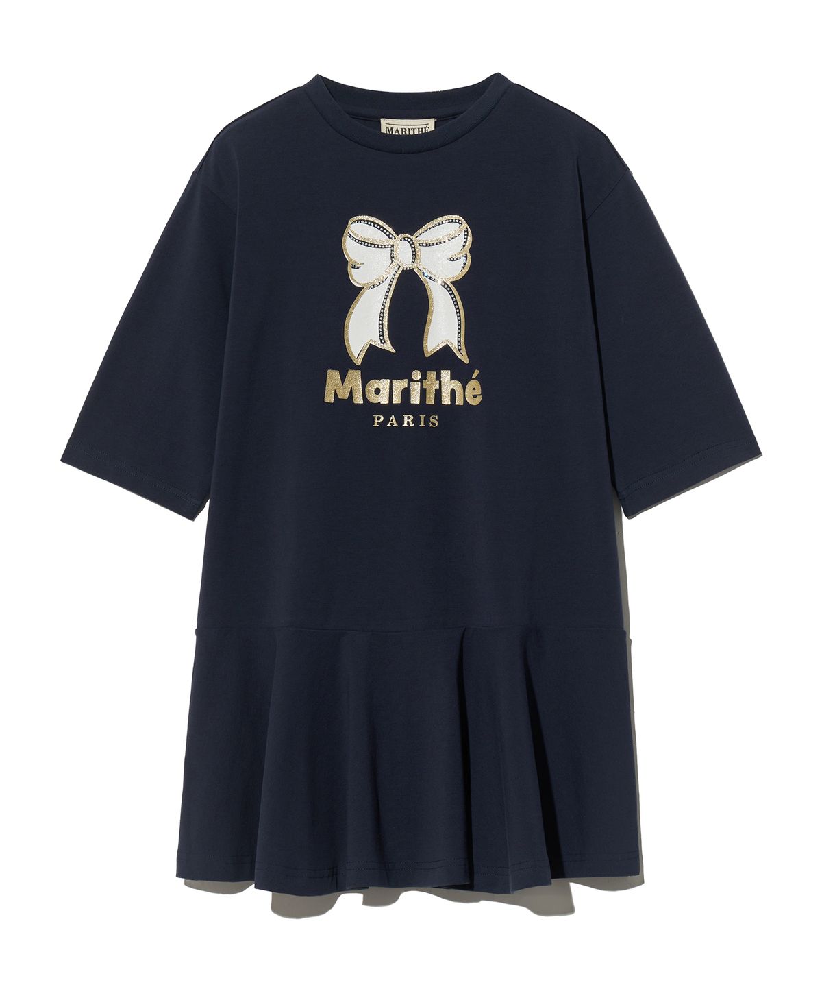 마리떼 키즈(MARITHÉ KIDS) KIDS W 3/4 SLEEVE JERSEY ONEPIECE navy
