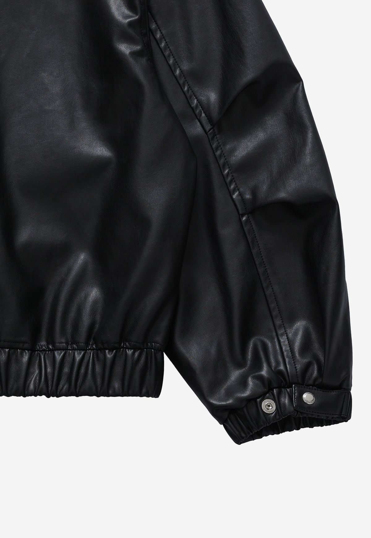 지오송지오(ZIOSONGZIO) 카라리스 레더 자켓 블랙 ZH2LT205BK