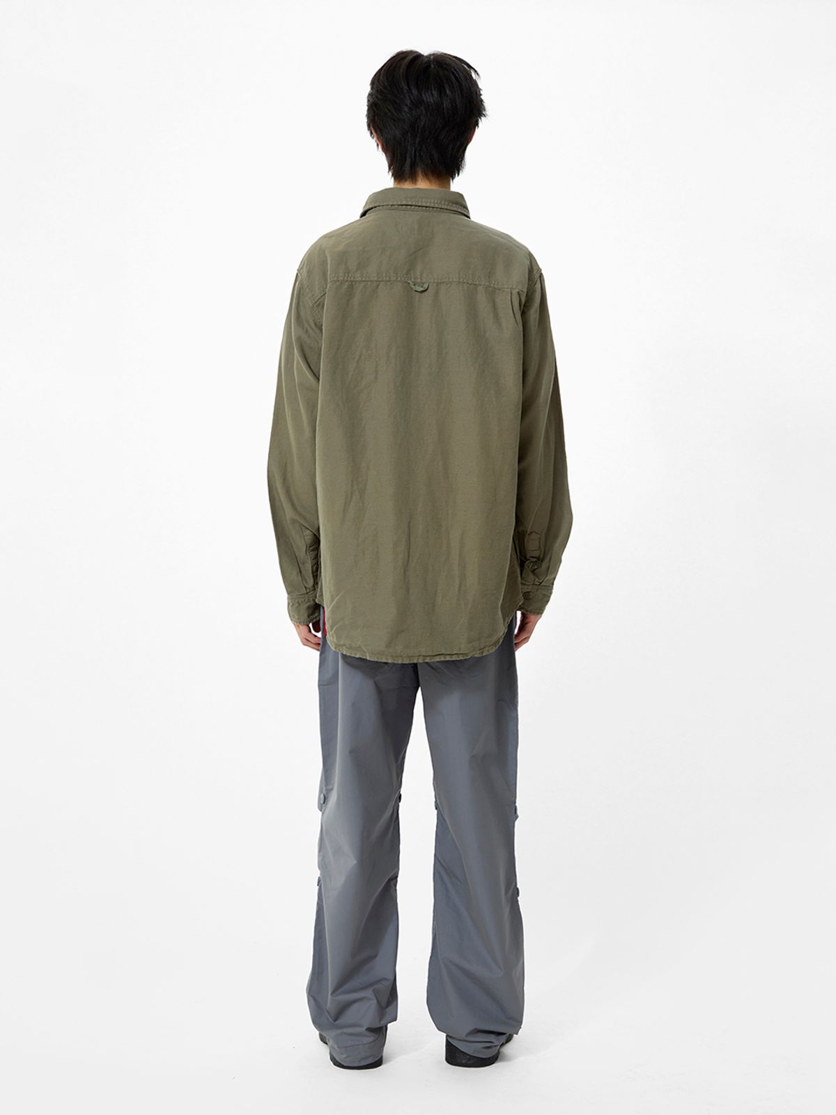 알파 인더스트리(ALPHA INDUSTRIES) 롱 슬리브 멀티 포켓 셔츠 OG-107 그린