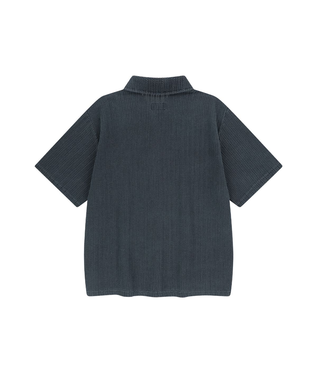 엔도어(ENDOOR) Vintage crochet 1/2 shirts (vtg navy)