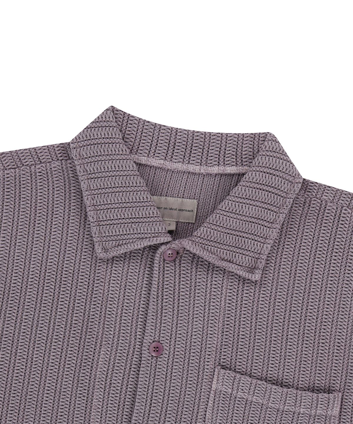 엔도어(ENDOOR) vintage crochet 1/2 shirts (vtg light purple)
