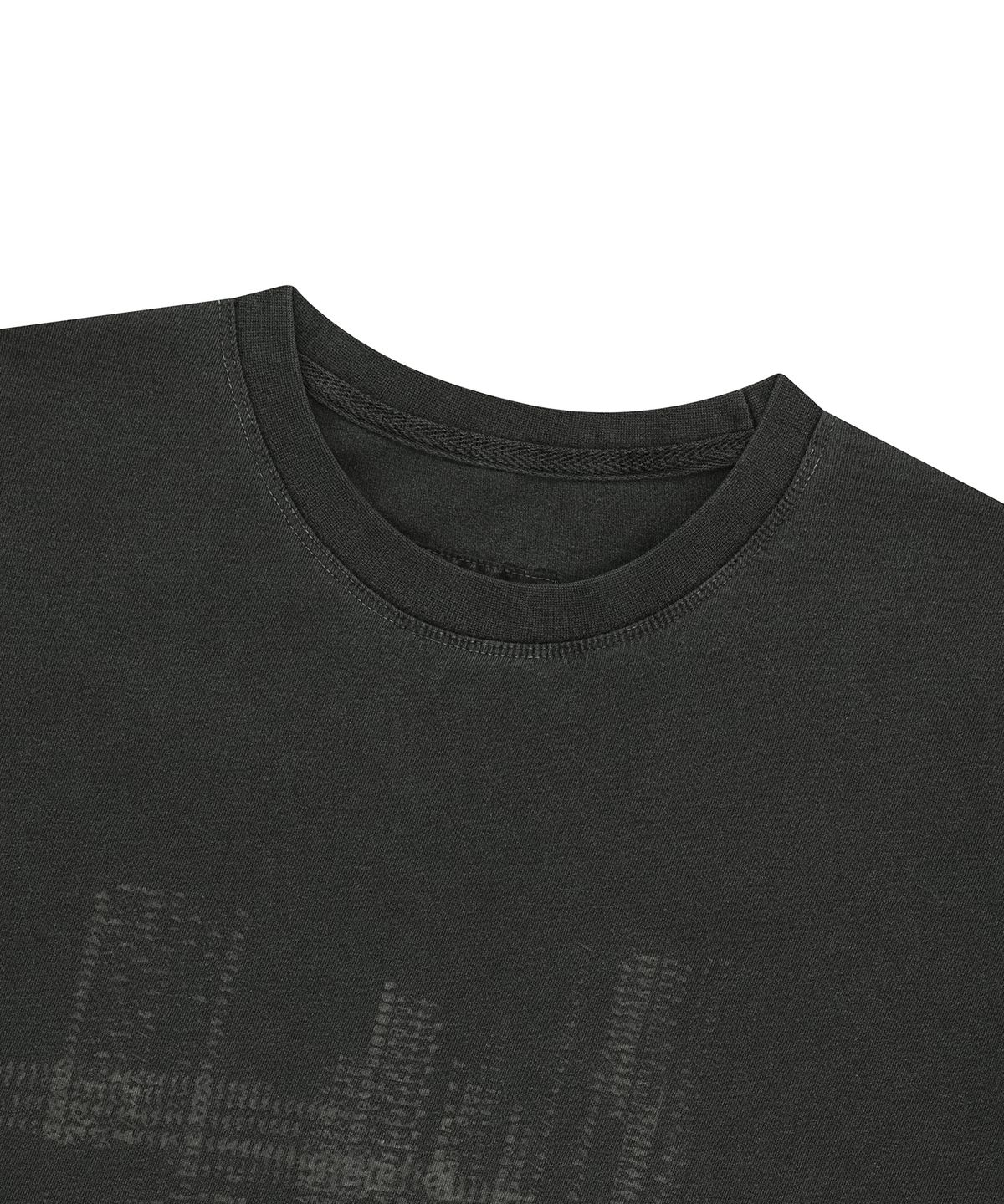 엔도어(ENDOOR) Garment Dyeing track 1/2 t-shirt (vtg gray)
