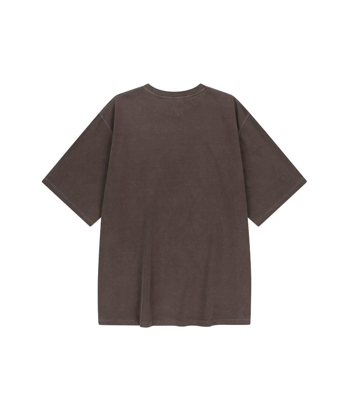 엔도어(ENDOOR) Garment Dyeing track 1/2 t-shirt (vtg brown)