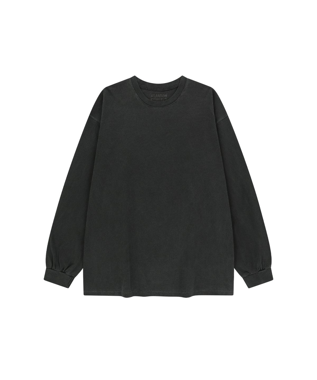 엔도어(ENDOOR) Garment Dyeing record long sleeve (vtg gray)