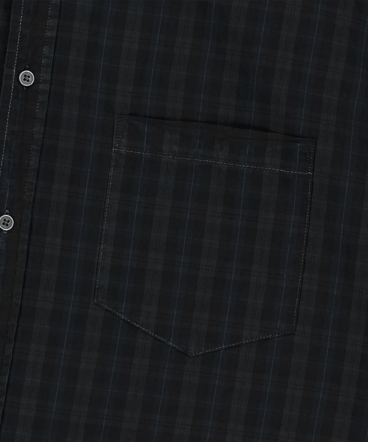 엔도어(ENDOOR) Vintage check 1/2 shirt (vtg green)
