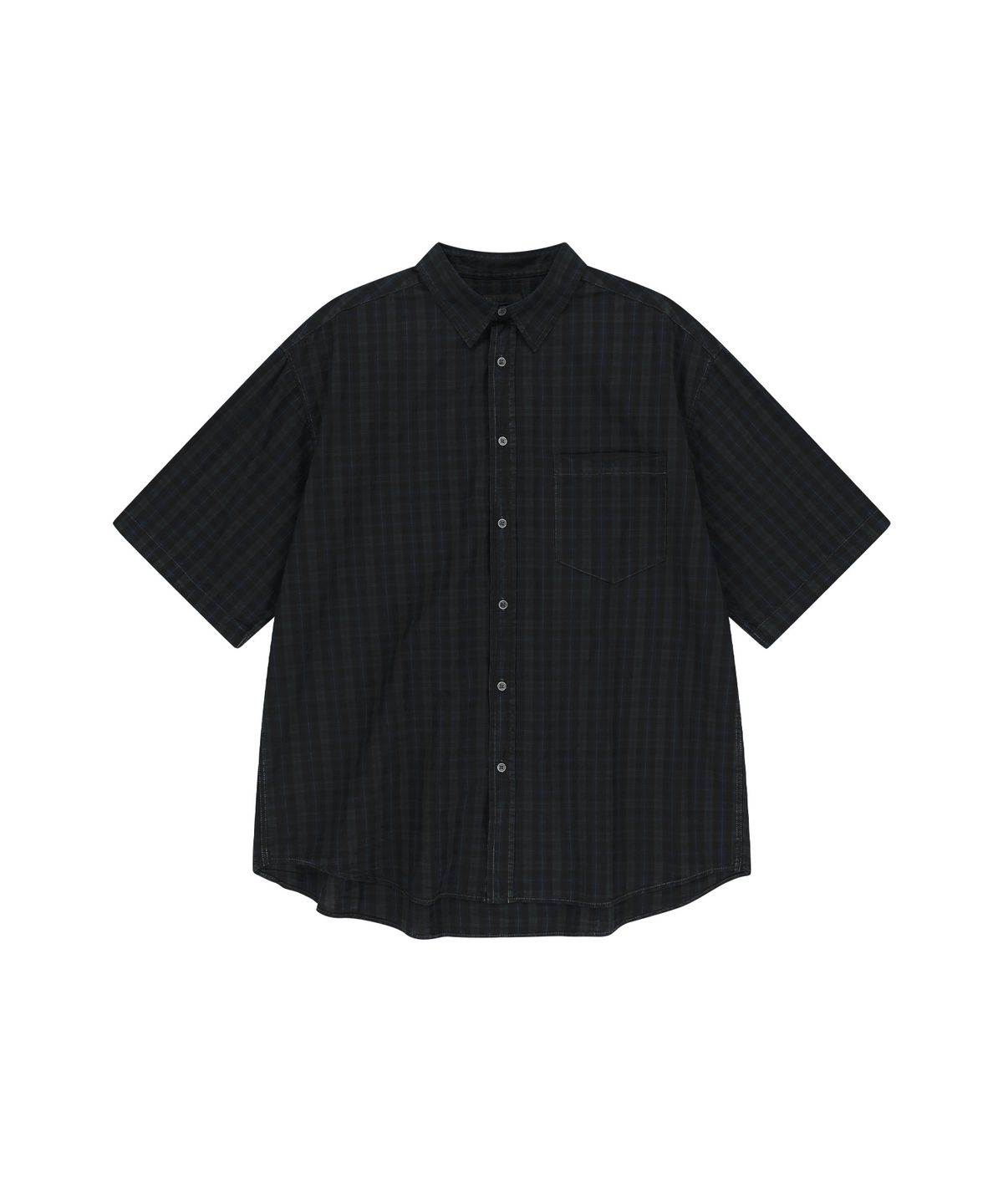 엔도어(ENDOOR) Vintage check 1/2 shirt (vtg green)