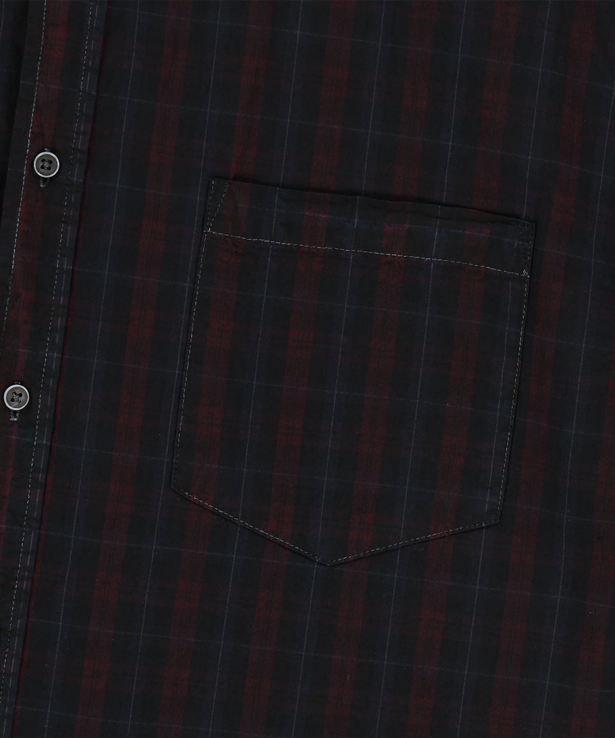 엔도어(ENDOOR) Vintage check 1/2 shirt (vtg red)