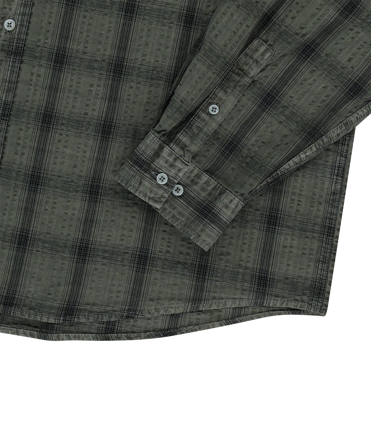 엔도어(ENDOOR) Vintage check shirt (vtg olive)