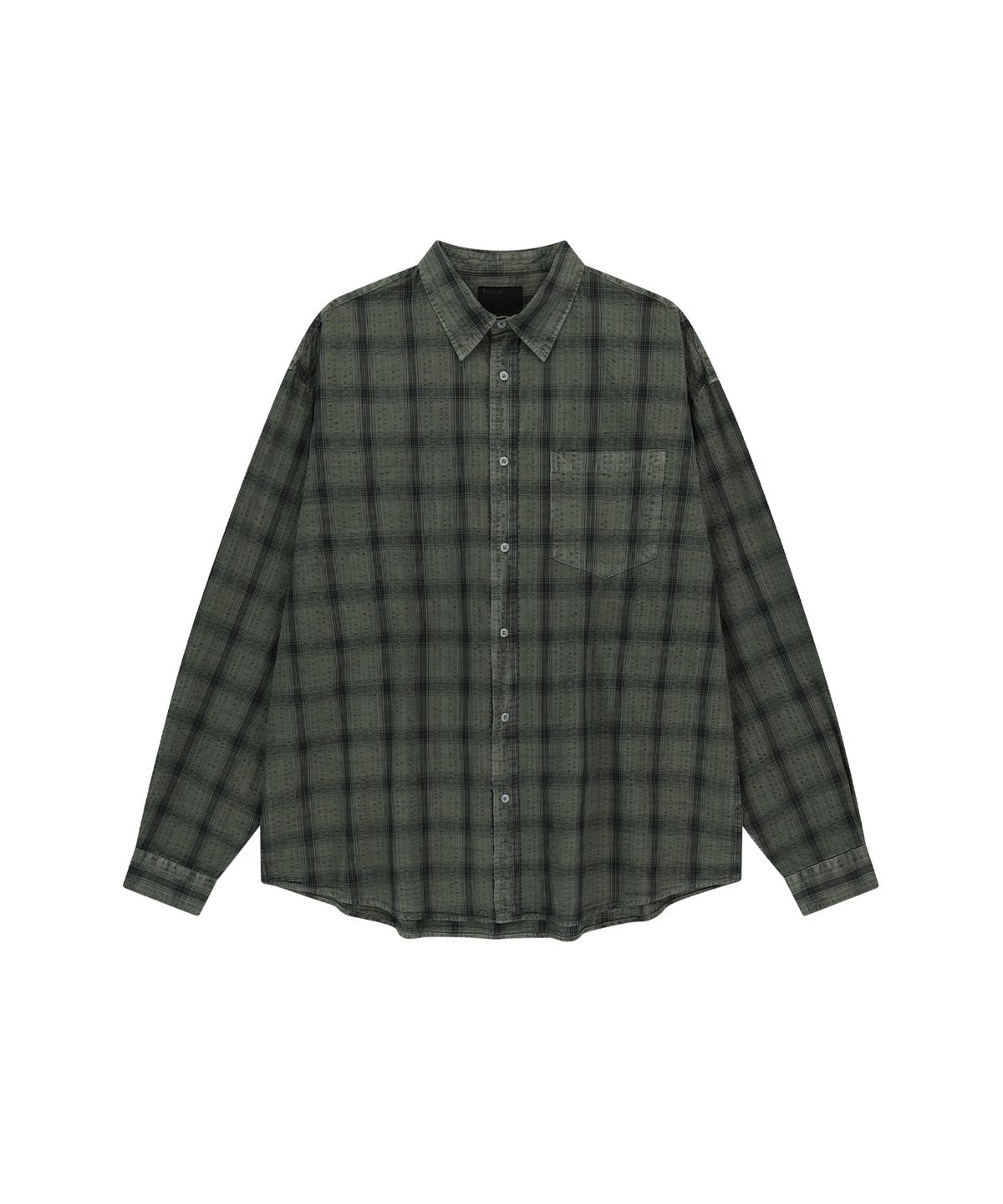엔도어(ENDOOR) Vintage check shirt (vtg olive)