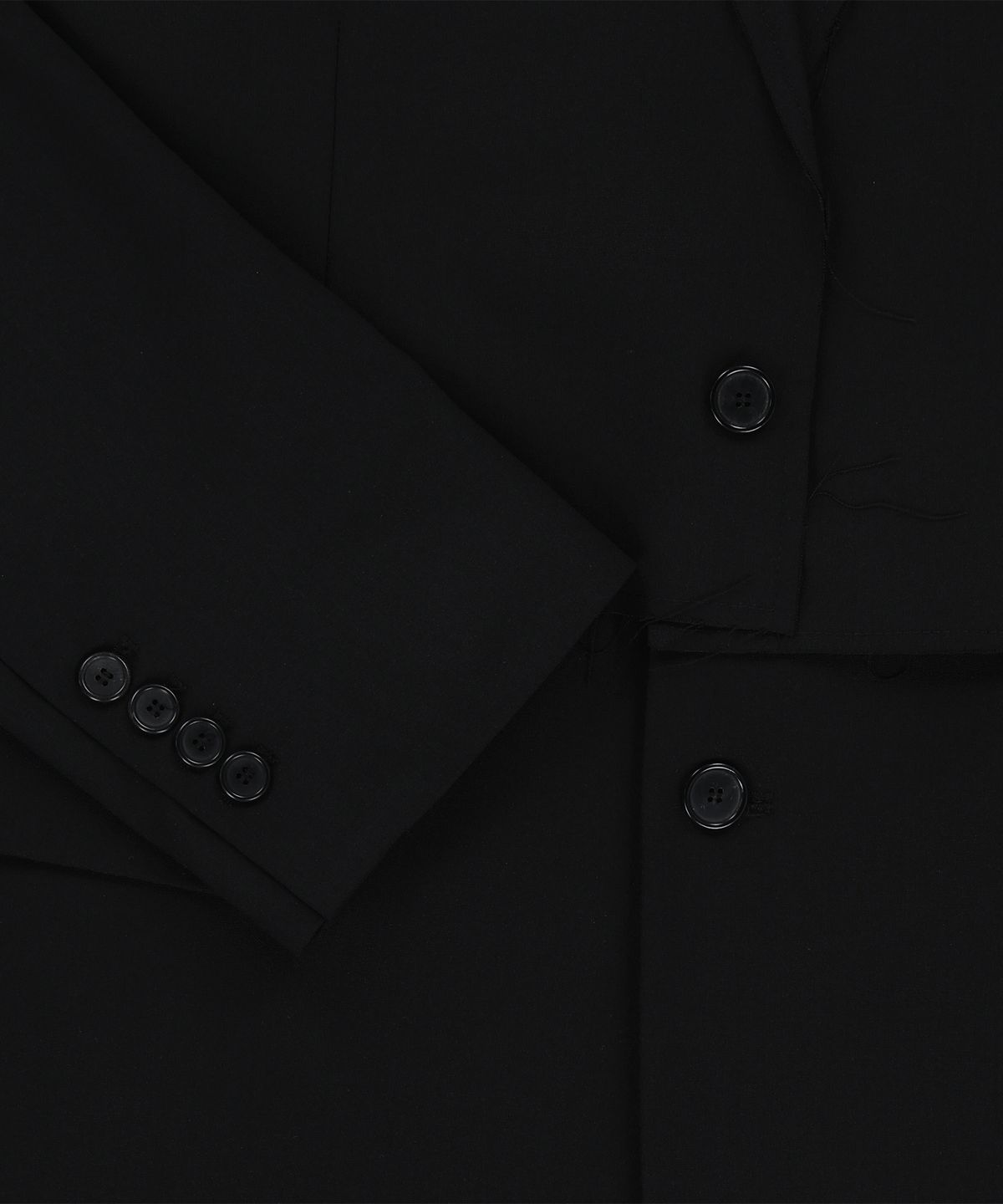 엔도어(ENDOOR) Layered blazer (black)