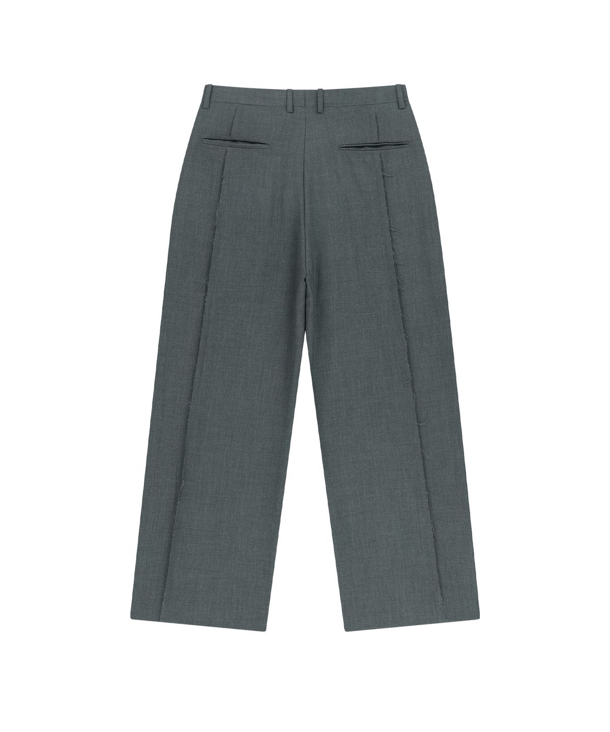 엔도어(ENDOOR) Exposed seam pants (charcoal)
