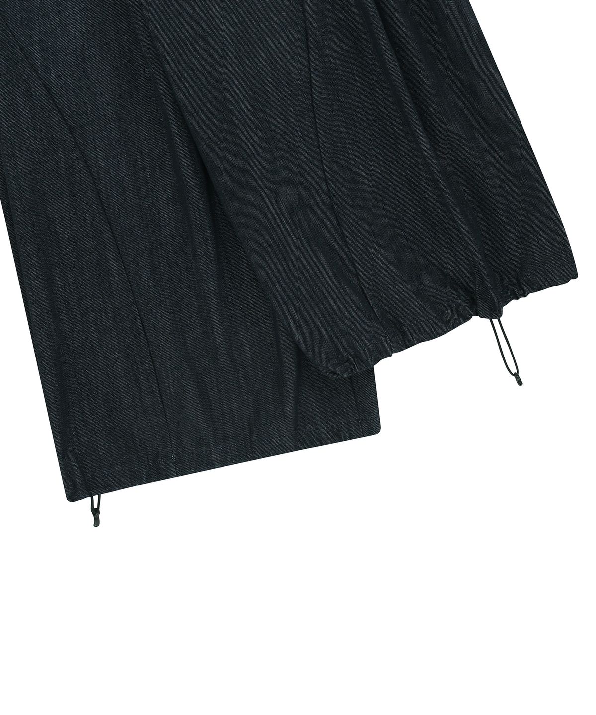엔도어(ENDOOR) Curved Volume washed shorts (indigo blue)