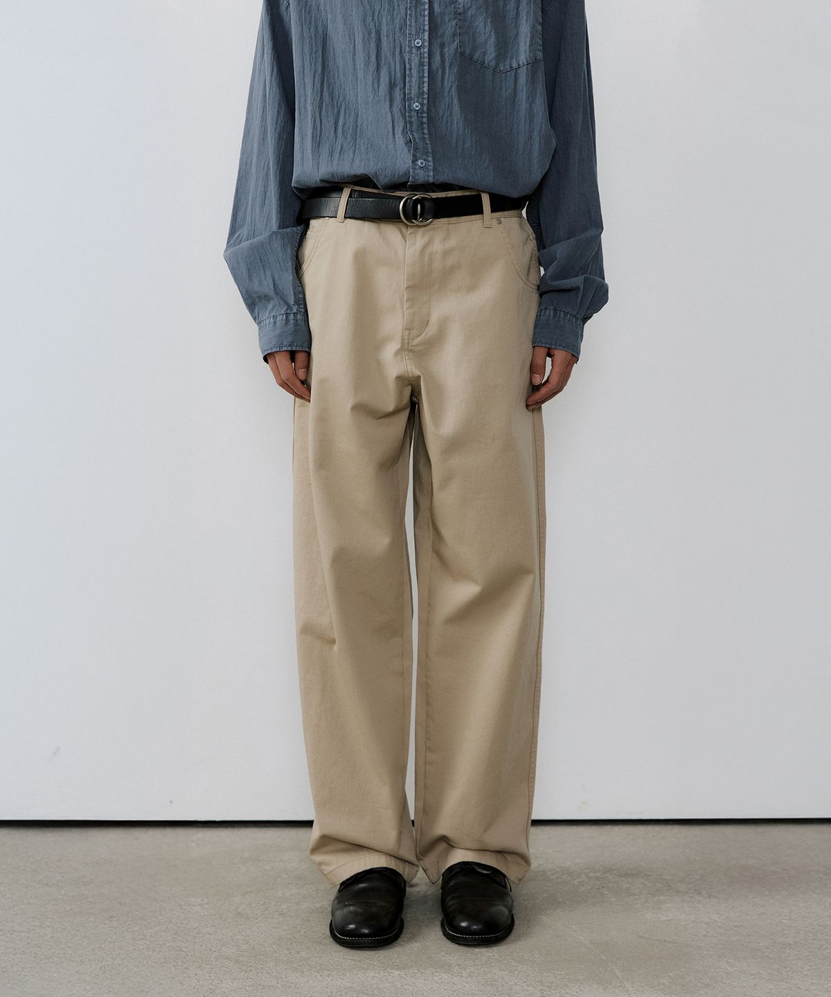 엔도어(ENDOOR) Back side panel pants (beige)