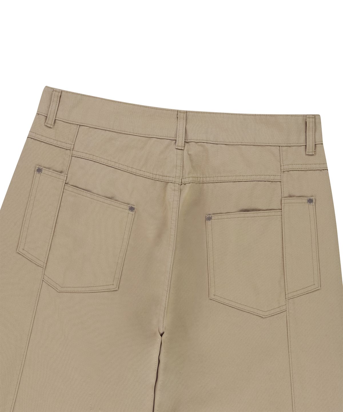 엔도어(ENDOOR) Back side panel pants (beige)