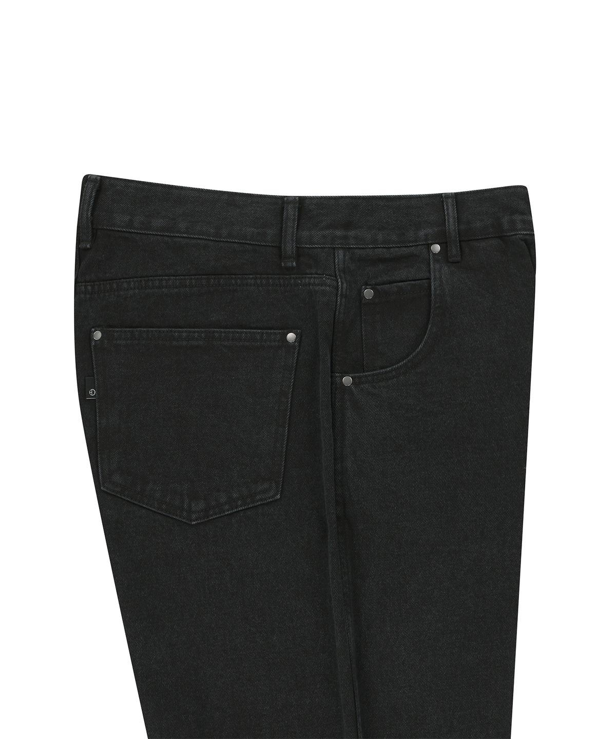 엔도어(ENDOOR) Volume denim pants (black)