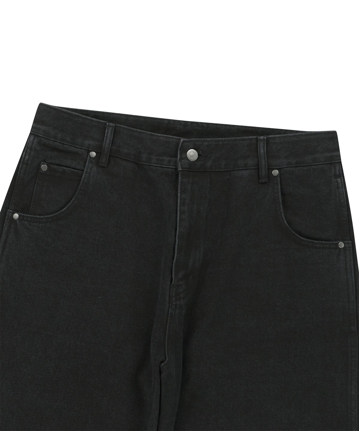 엔도어(ENDOOR) Volume denim pants (black)