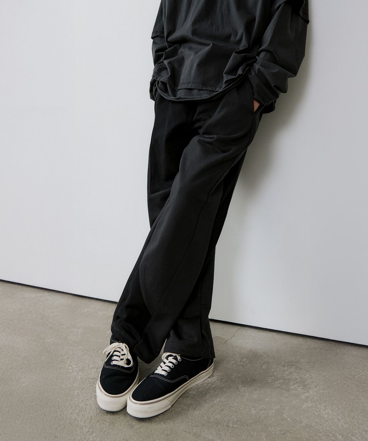 엔도어(ENDOOR) Blend sweat pants (dark gray)