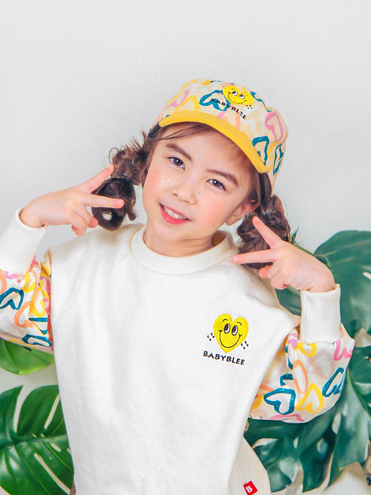 베이비블리(BABYBLEE) A21301 페이즐하트 캡모자