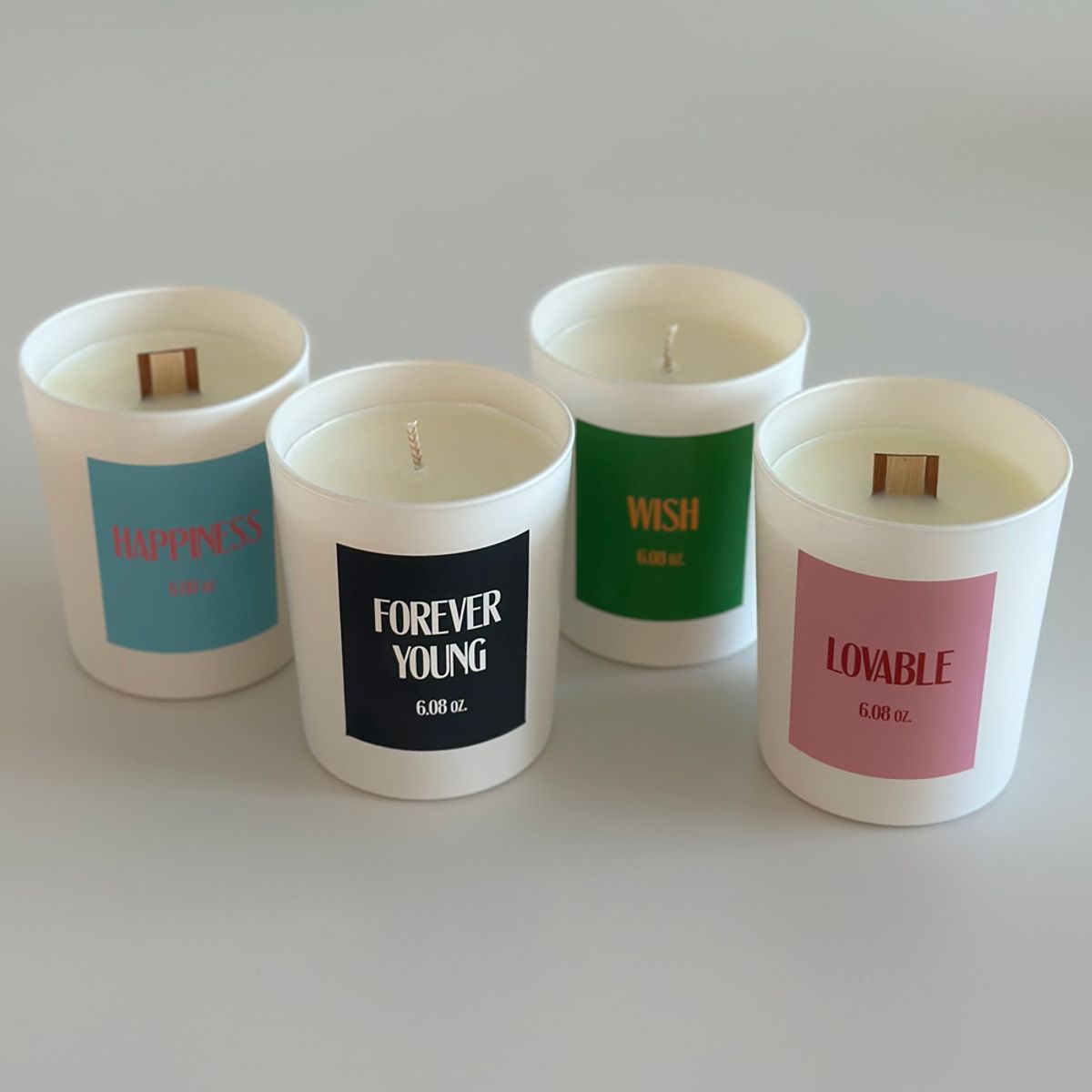 오제티캔들(OHZETI CANDLE) 화이트 컨테이너 캔들