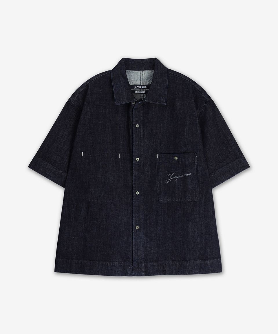 MUSINSA公式 | JACQUEMUS ラシュミーズドニメスアロエ半袖シャツ
