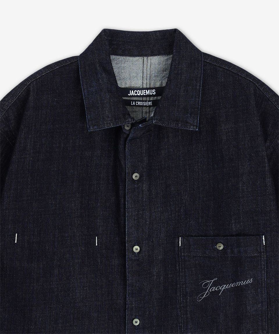 MUSINSA公式 | JACQUEMUS ラシュミーズドニメスアロエ半袖シャツ