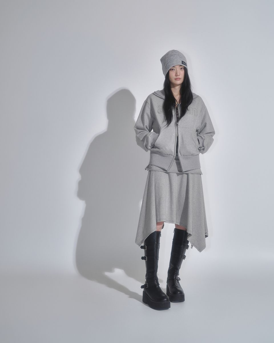 MUSINSA公式 | ASON BAY SWEAT ZIP-UP / GRAY