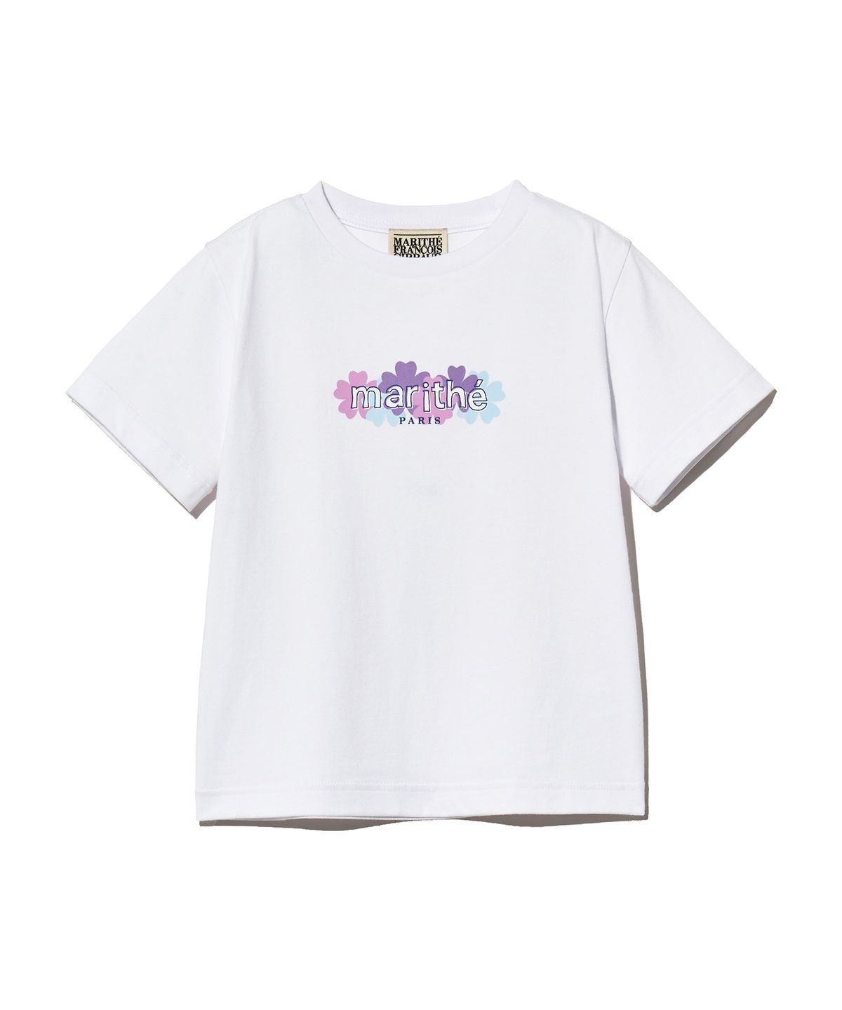 마리떼 키즈(MARITHÉ KIDS) KIDS FLOWER GRAPHIC TEE white