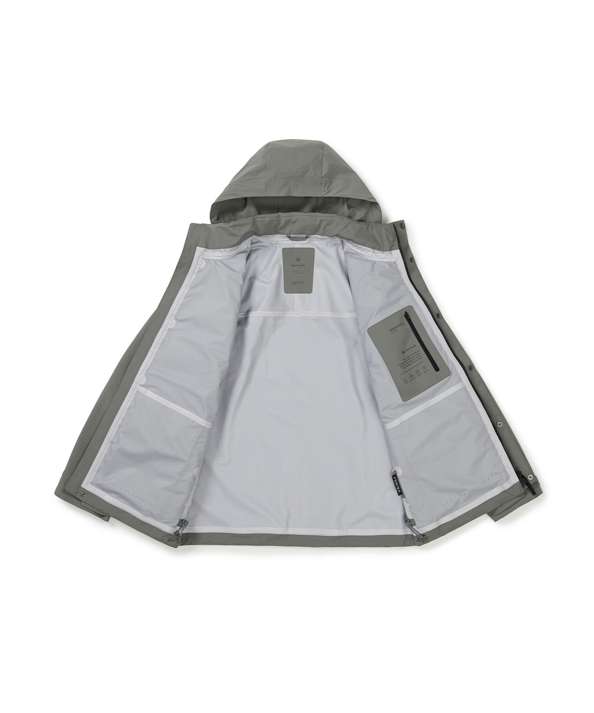 스노우피크 어패럴(SNOWPEAK APPAREL) 3L 퍼텍스 유틸리티 방수자켓 (S25ZMPJK08) Dark Gray