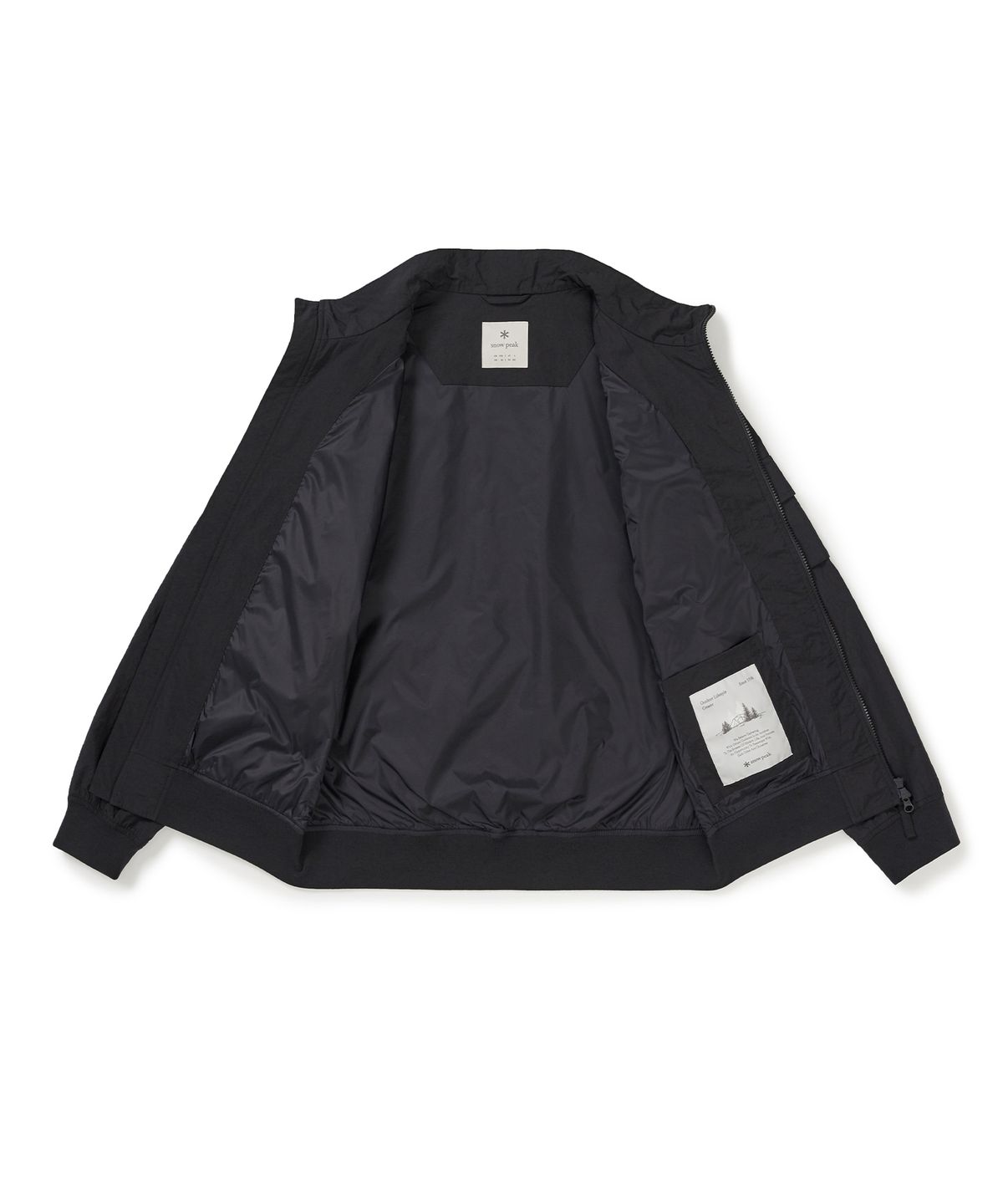 스노우피크 어패럴(SNOWPEAK APPAREL) 트윌론 봄버 자켓 (S25SMTWB20) Dark Charcoal