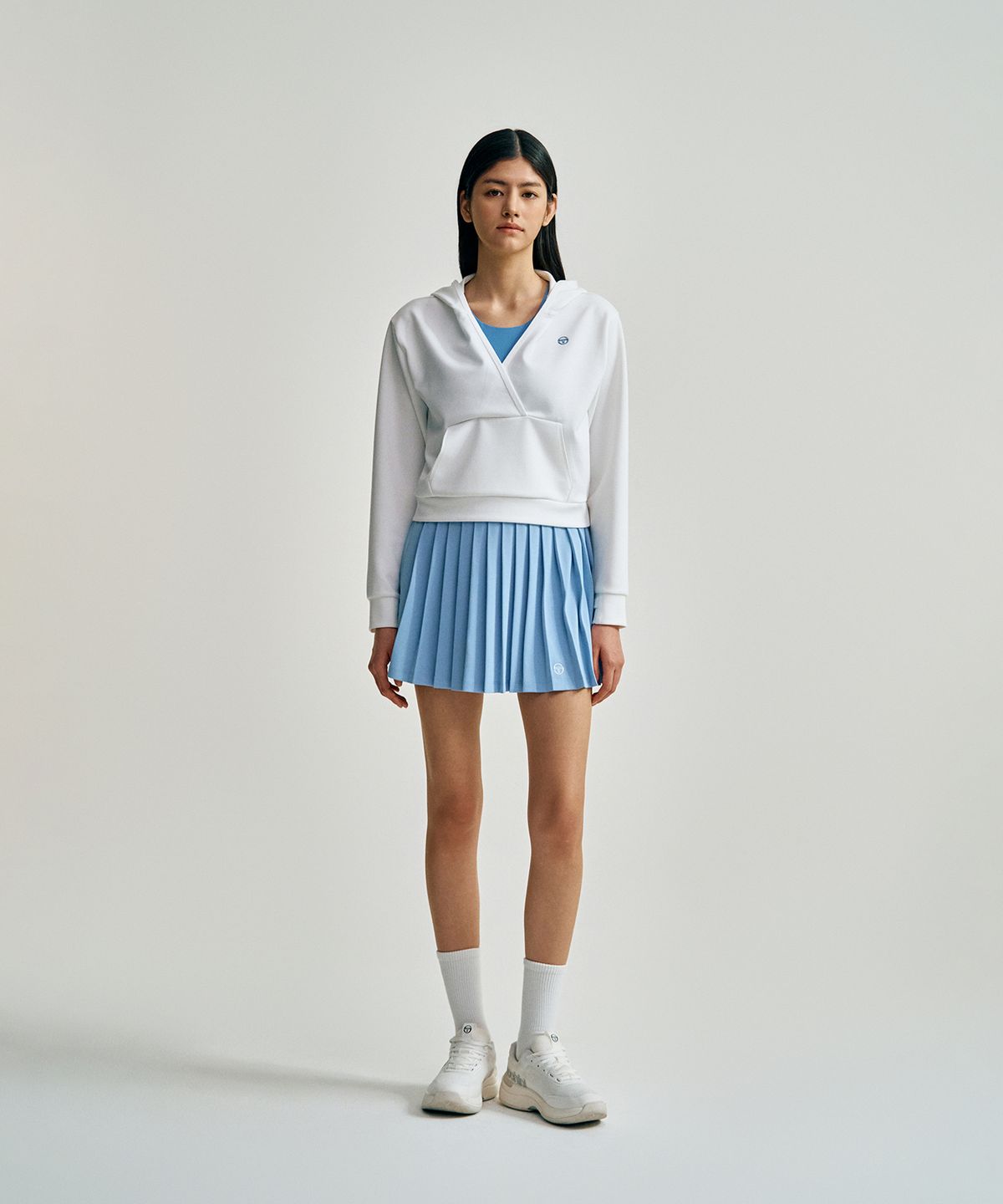세르지오 타키니(SERGIO TACCHINI) W 모달라이크 후디 (White)