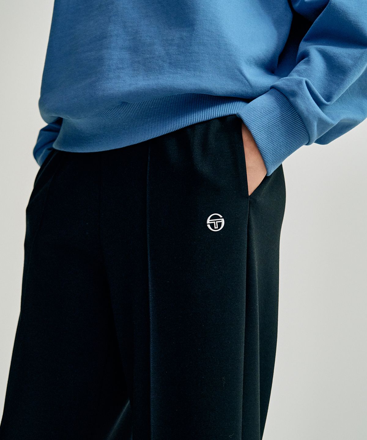 세르지오 타키니(SERGIO TACCHINI) W 모달라이크 팬츠 (Black)