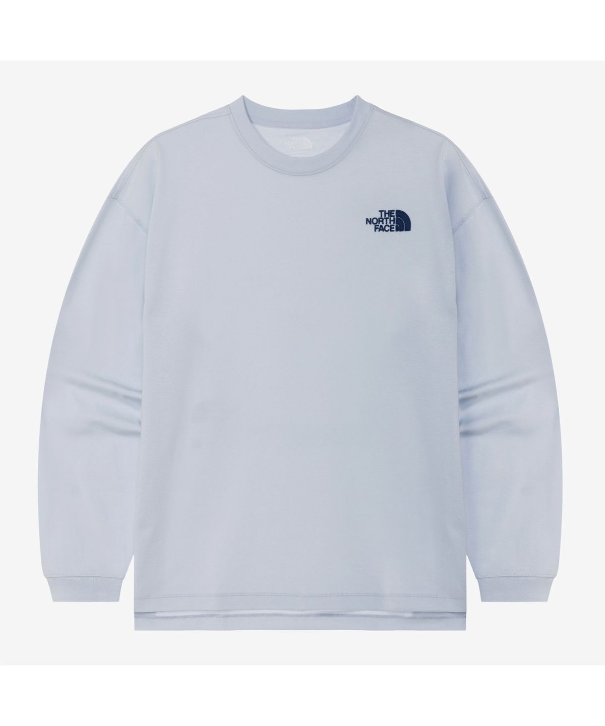 노스페이스(THE NORTH FACE) NT7TR03L 돔 로고 긴팔 라운드티 LIGHT_BLUE