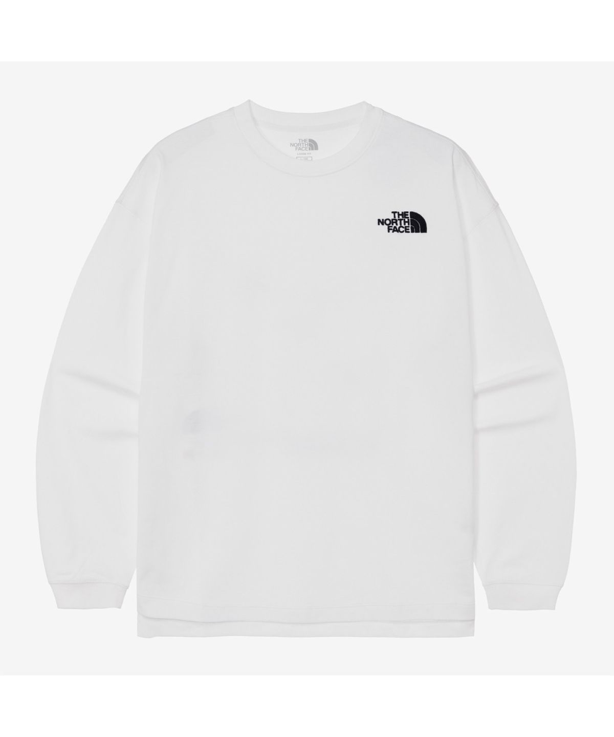 노스페이스(THE NORTH FACE) NT7TR03K 돔 로고 긴팔 라운드티 OFF_WHITE