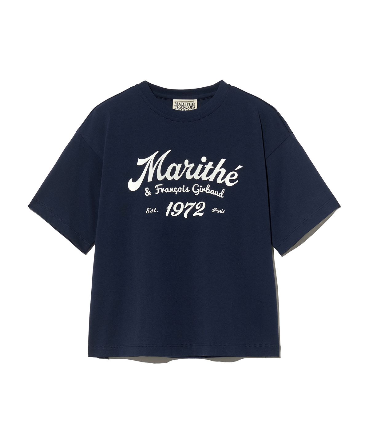 마리떼 키즈(MARITHÉ KIDS) KIDS LETTERLING OVERSIZED TEE navy