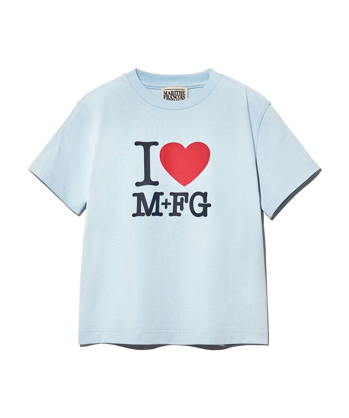 마리떼 키즈(MARITHÉ KIDS) KIDS I LOVE MFG TEE sky blue