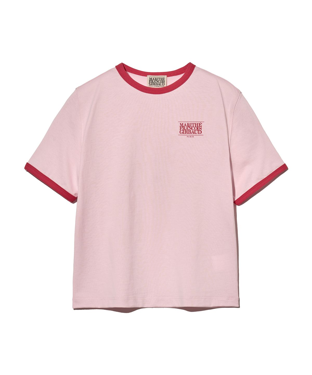 마리떼 키즈(MARITHÉ KIDS) KIDS CLASSIC LOGO RINGER TEE pink