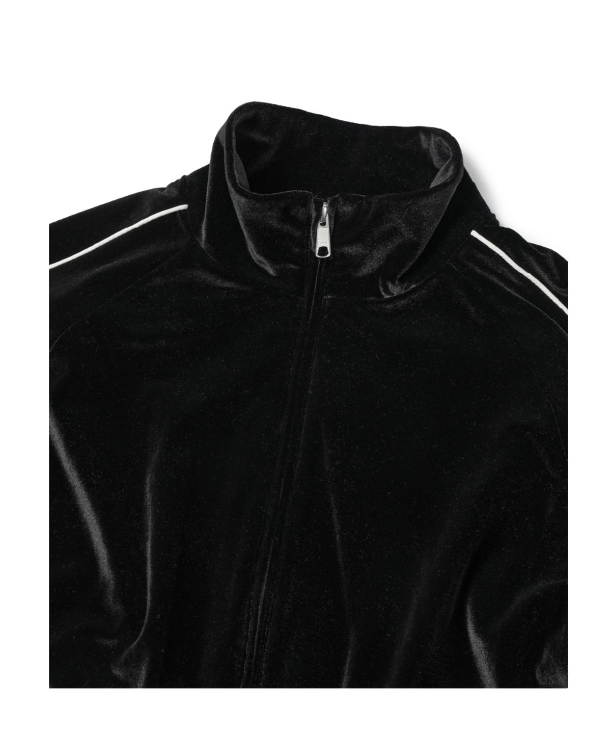 이티씨이(ETCE) VELVET TRACK JACKET (BLACK)