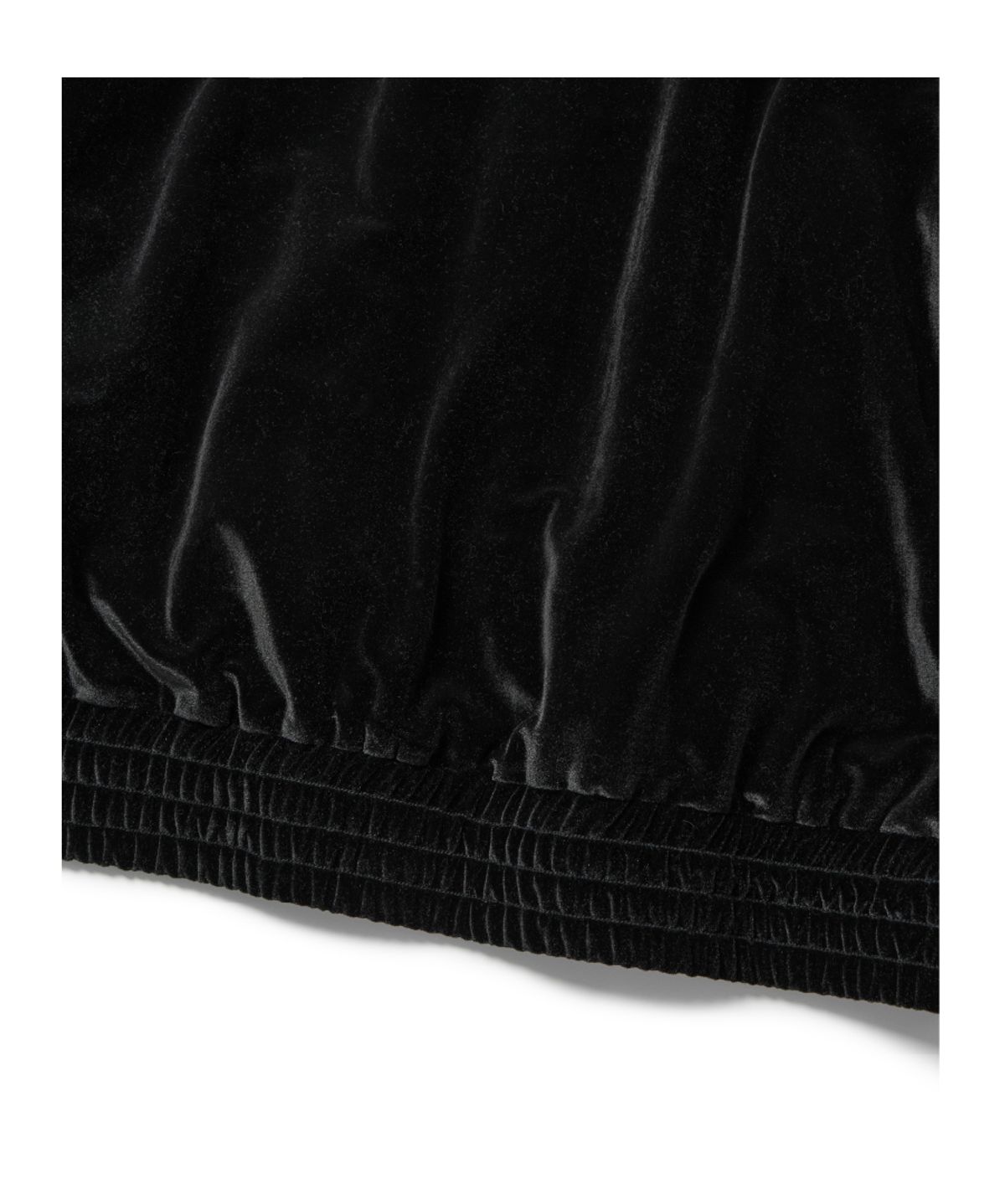 이티씨이(ETCE) VELVET TRACK JACKET (BLACK)
