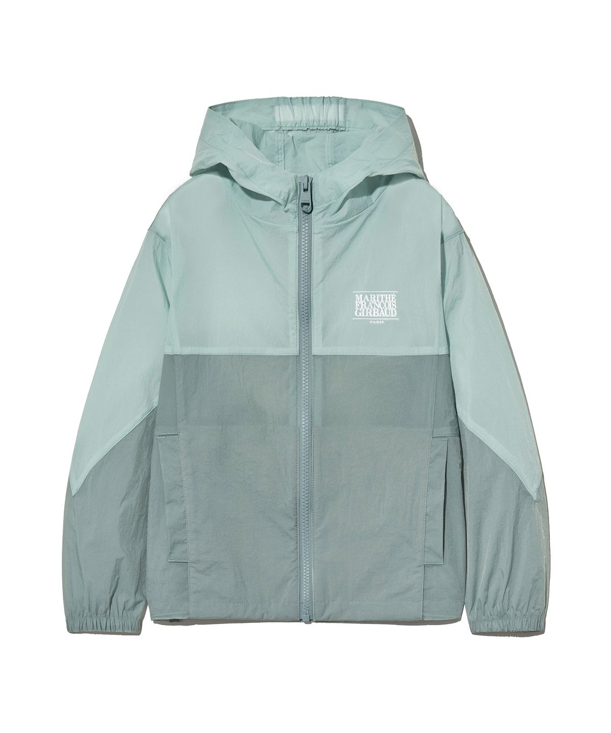 마리떼 키즈(MARITHÉ KIDS) KIDS COLORBLOCK HOODIE WINDBREAKER mint