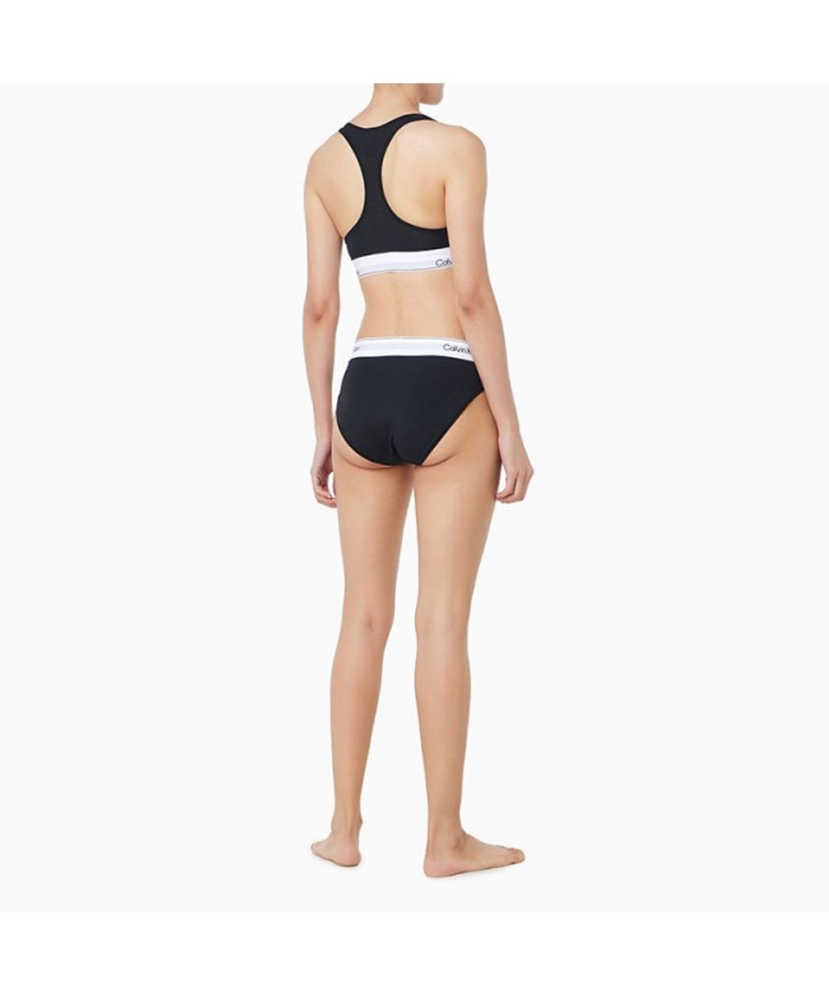 캘빈클라인 언더웨어(CALVIN KLEIN UNDERWEAR) 여성 아이콘 코튼 모달 AF 레이서백 브라렛_QF8493ADUB1
