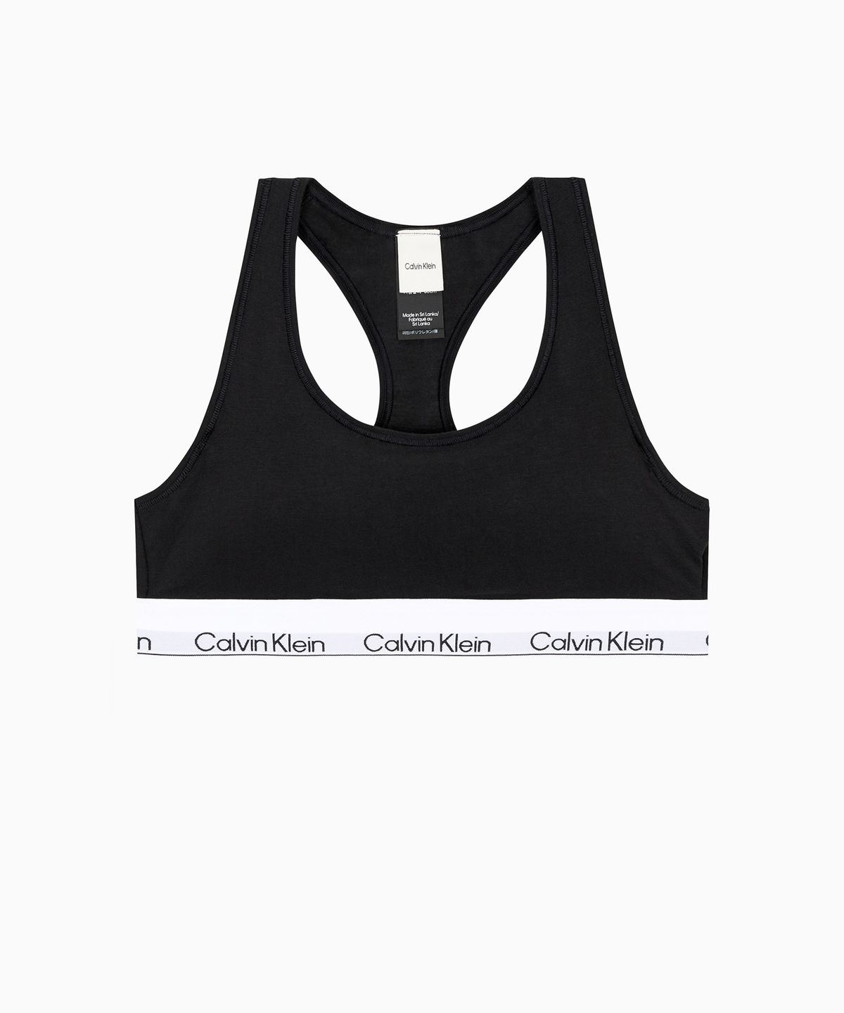 캘빈클라인 언더웨어(CALVIN KLEIN UNDERWEAR) 여성 아이콘 코튼 모달 AF 레이서백 브라렛_QF8493ADUB1