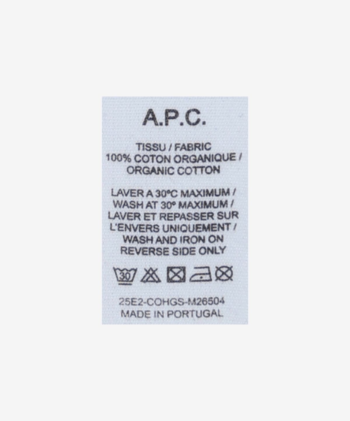 아페쎄(A.P.C.) 레니 반소매 티셔츠 - 다크 네이비 / COHGSM26504IAK