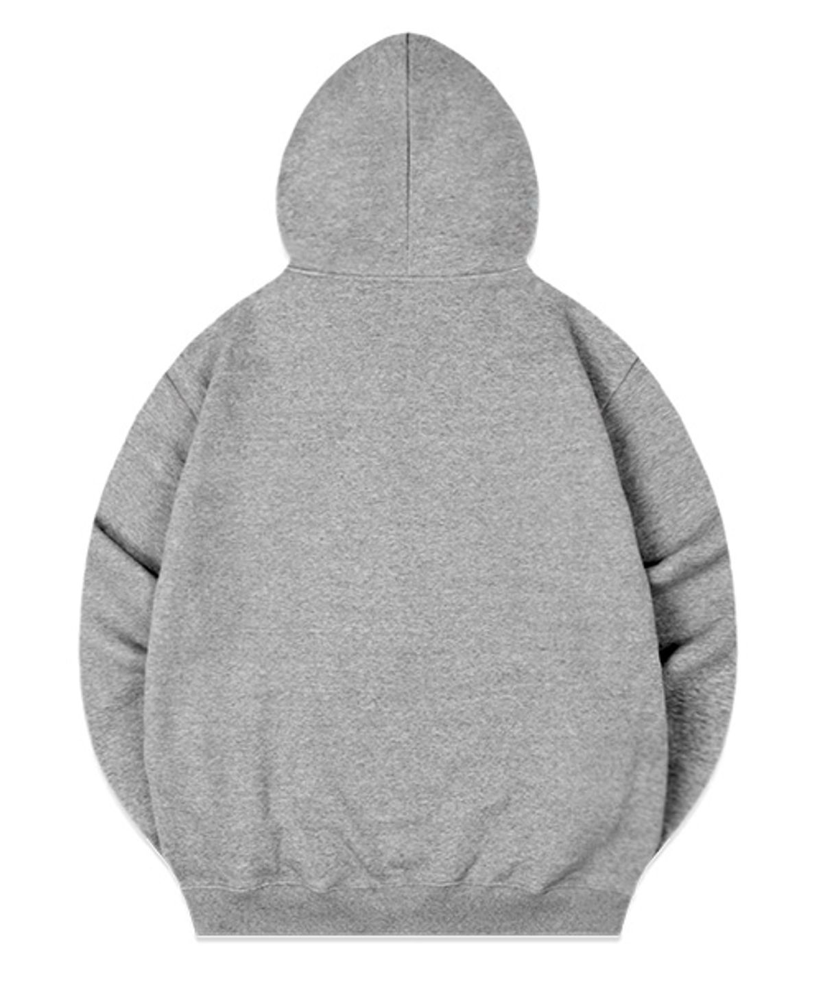 랜덤오프(RANDOMOFF) [NAPPING SELECTION] 1990 LETTERING HOODIE [GRAY]