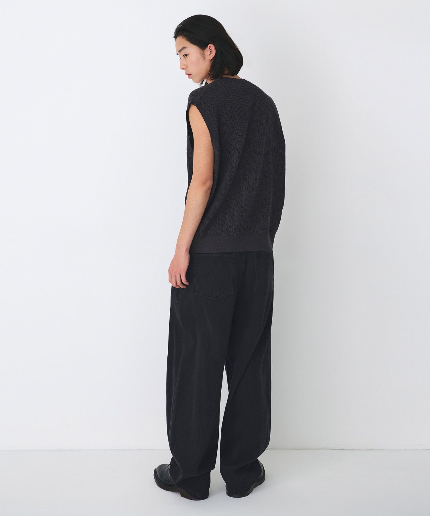 ★MUSINSA STANDARD★ Belted semi balloon denim pants light i MUSINSA | MUSINSA STANDARD Twisted Semi Balloon Denim Pants