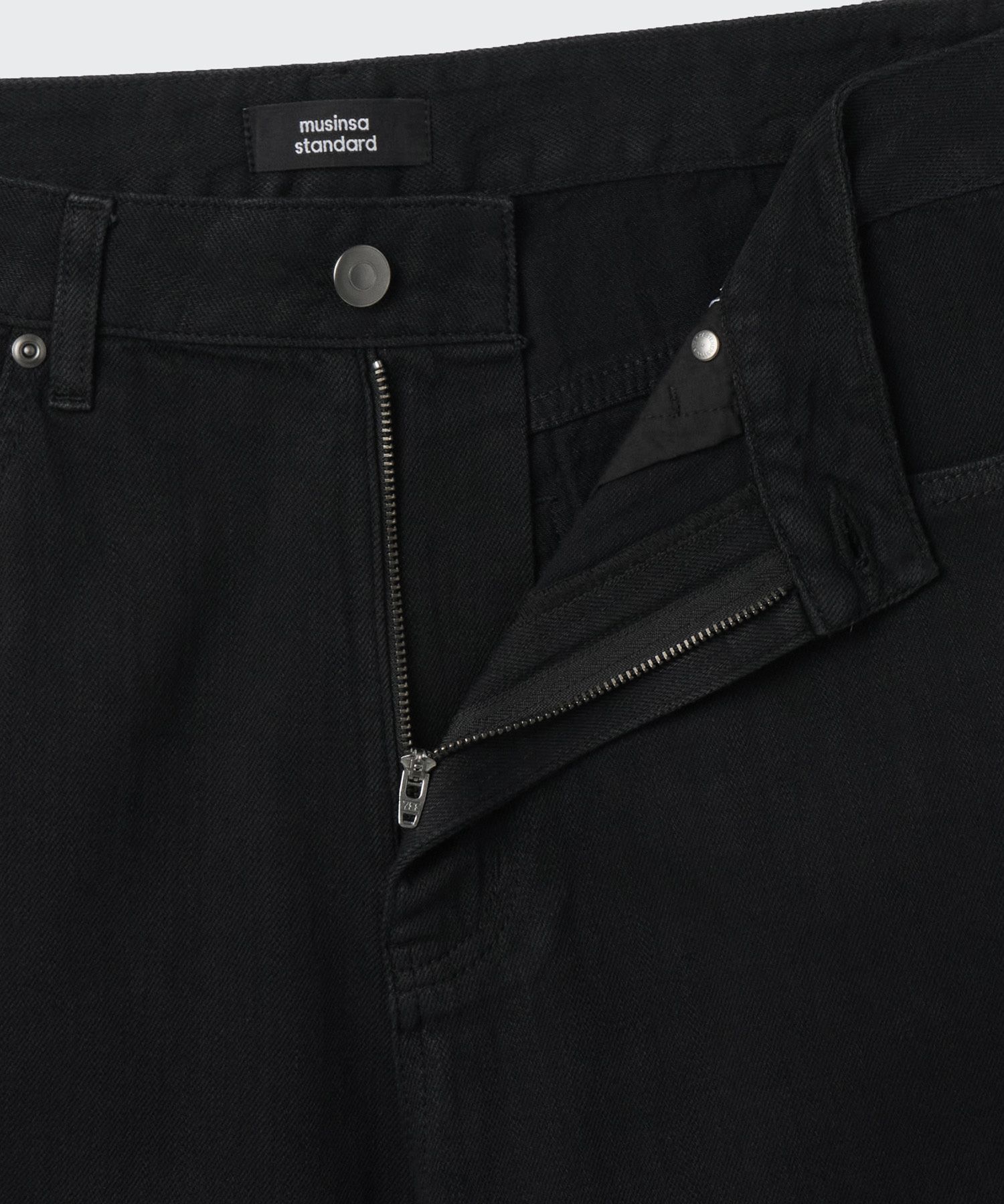 ★MUSINSA STANDARD★ Linen-like extra wide denim pants dark MUSINSA | MUSINSA STANDARD Linen-like extra wide denim pants